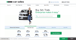 Desktop Screenshot of enterprisecarsales.com